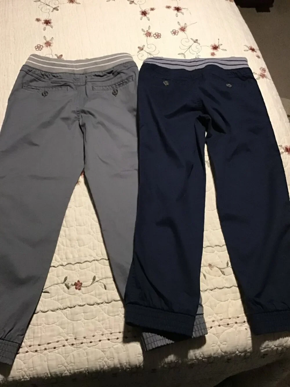 NWT Cat & Jack Boy's TWO Pairs of Joggers w/Reinforced Knees, Size 7